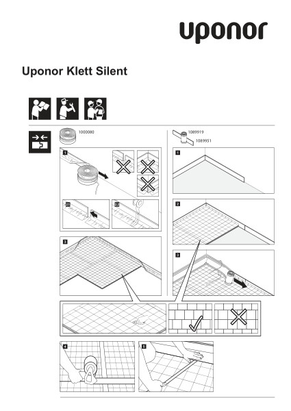 Uponor Velcro Silenzioso